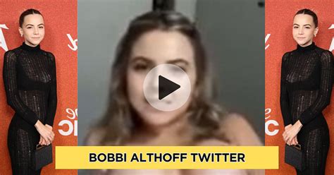 bobbi althoff leak naked|What Is The Leaked Bobbi Althoff Video Going Viral On Social。